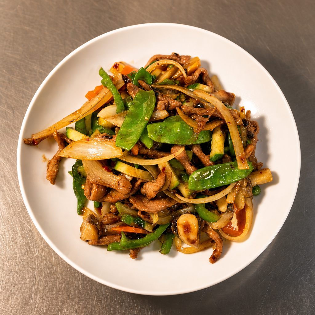 Stir Fried He Fun.