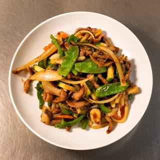 Stir Fried He Fun