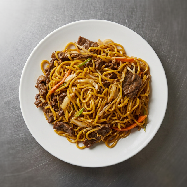 Beef Lo Mein.